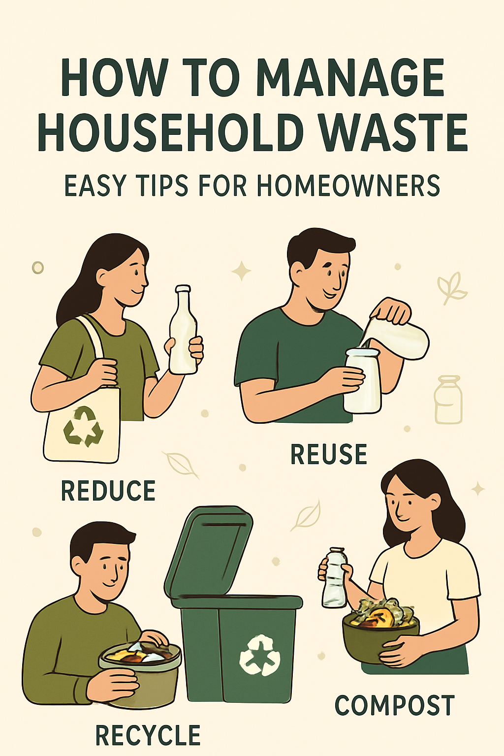 How to Manage Household Waste: Easy Tips for Homeowners